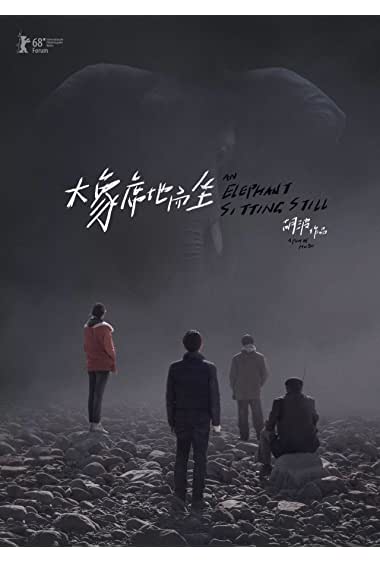 An Elephant Sitting Still